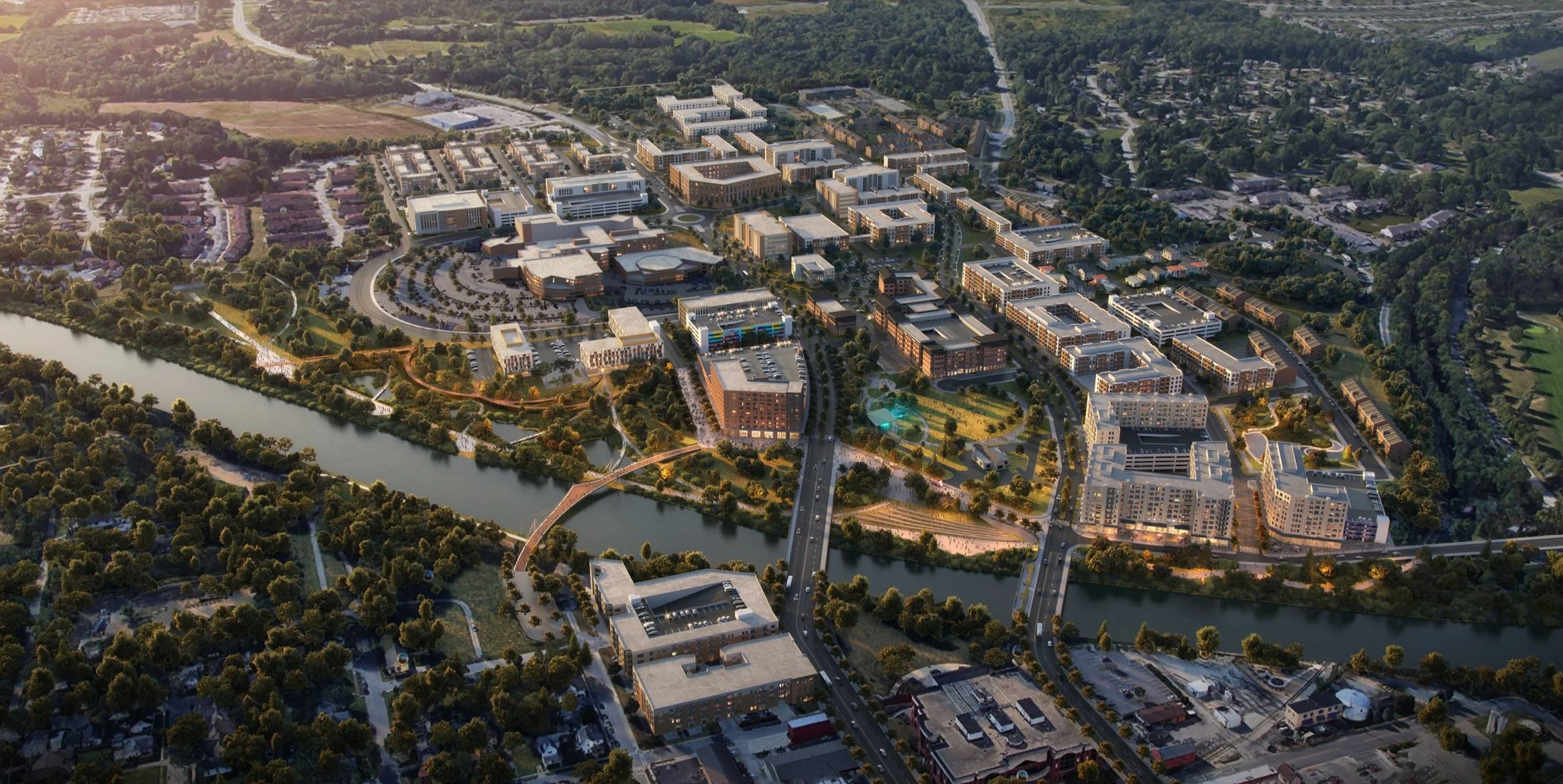 Noblesville East and West Gateways — MKSK | Landscape Architecture